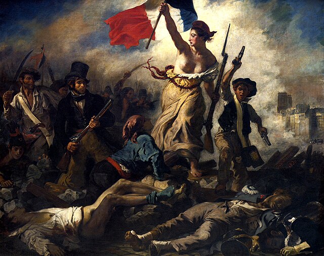 « La Liberté guidant le peuple », peinture d'Eugène Delacroix.